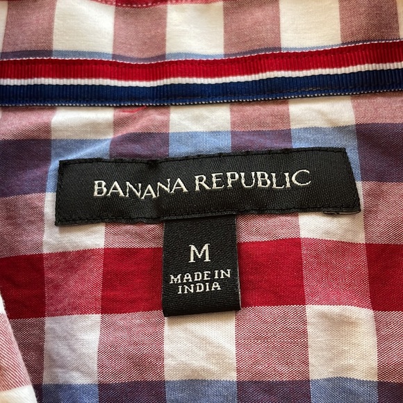 Men’s Banana Republic Plaid Button Down Shirt - Picture 5 of 5
